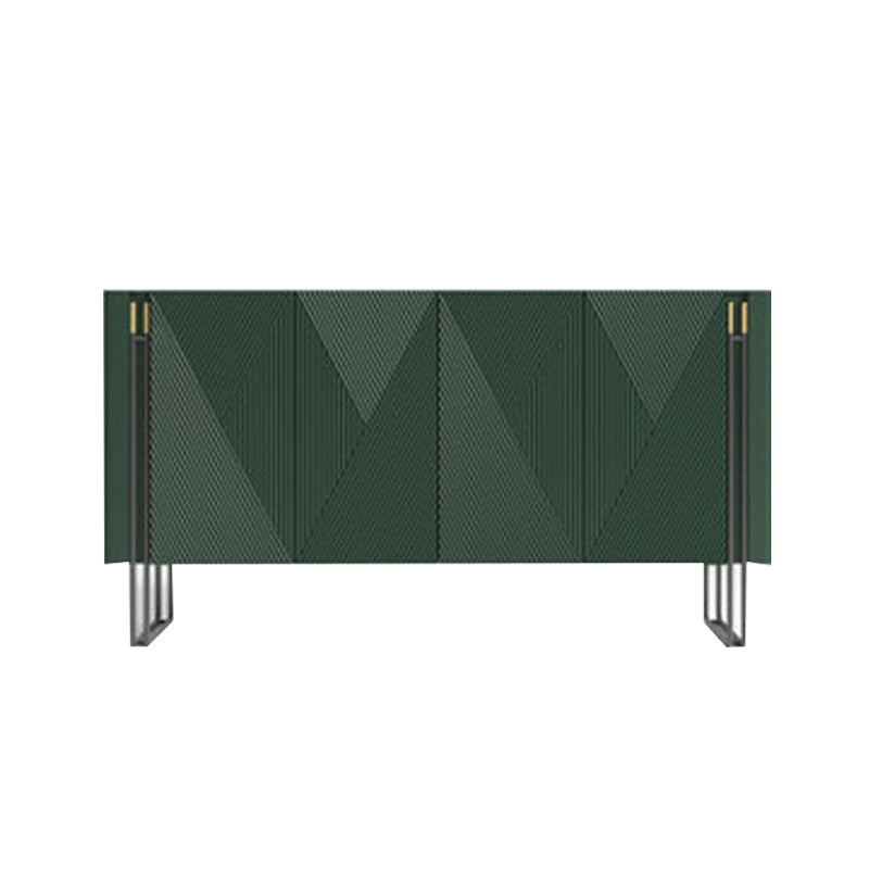 Contemporary and Modern Sideboard Stone Sideboard Table with Cabinets