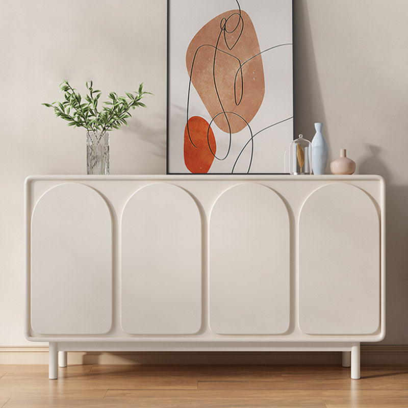 Modern and Contemporary Sideboard Wood Credenza with Cabinets