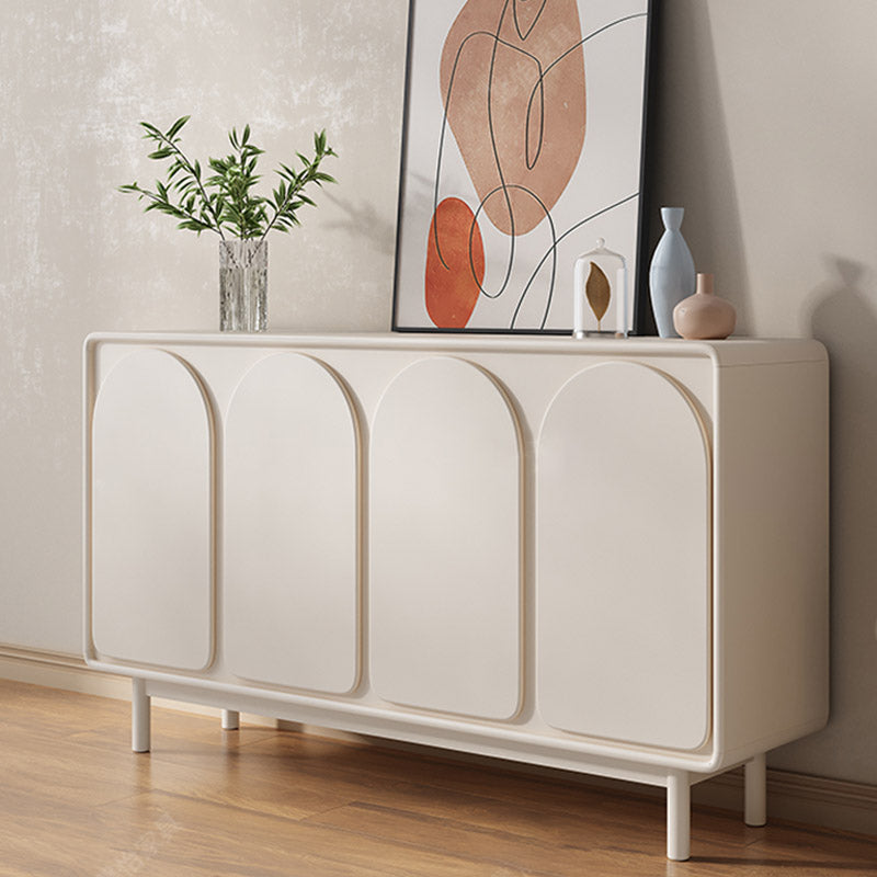 Modern and Contemporary Sideboard Wood Credenza with Cabinets