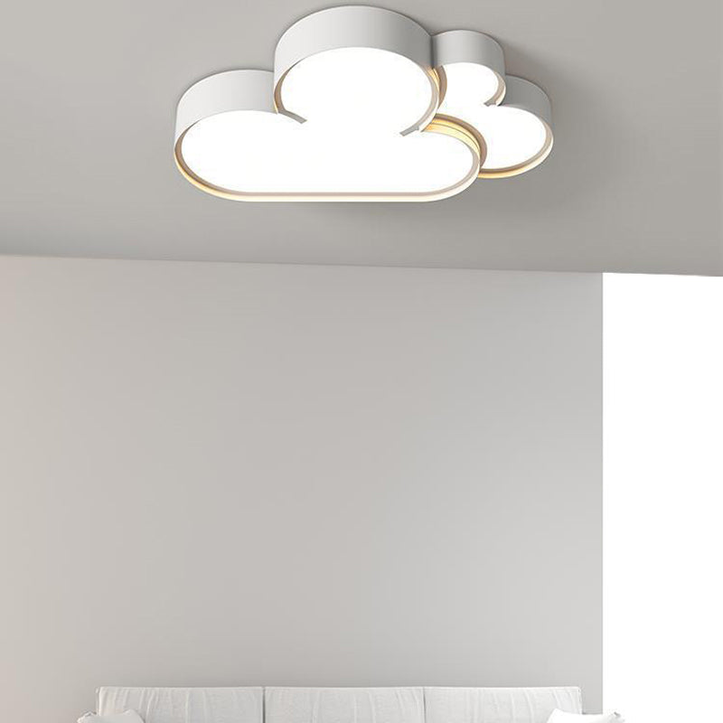 Modernism Ceiling Light LED White Flush Mount Lighting for Hallway Home