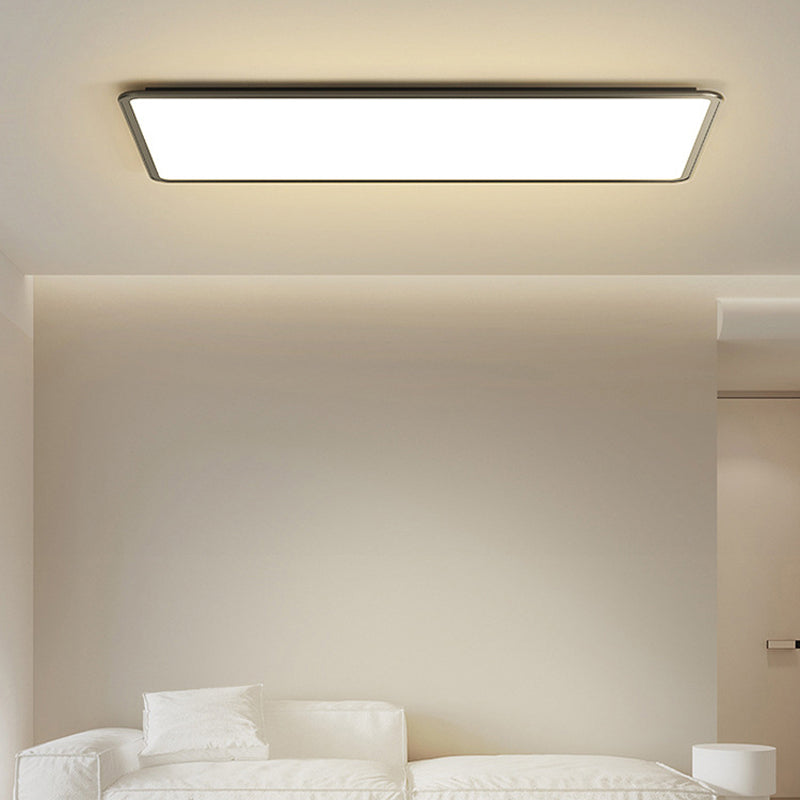 Metal Flush Mount Geometric Light Simplicity Flush Lights for Bedroom