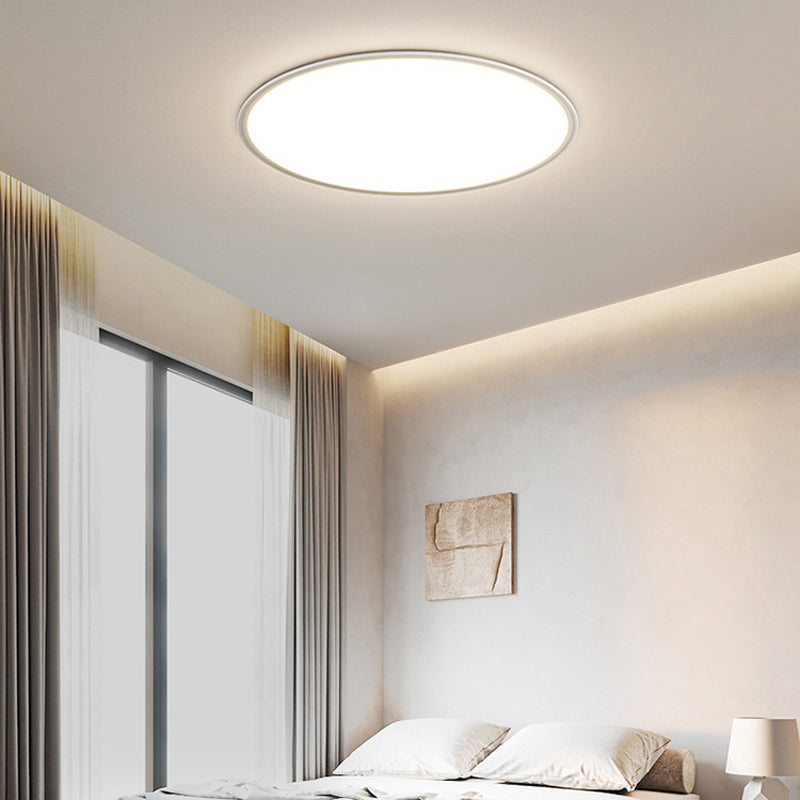 Metal Flush Mount Geometric Light Simplicity Flush Lights for Bedroom