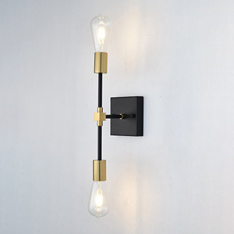 Modern Metal Wall Sconce Linear Shape Vanity Lamp for Bathroom