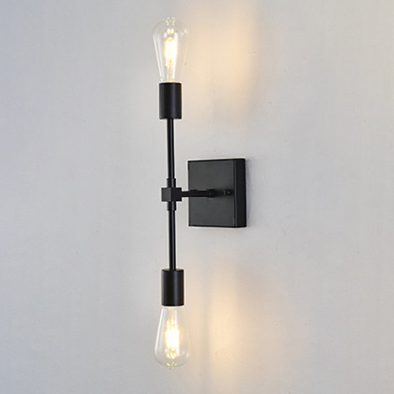 Modern Metal Wall Sconce Linear Shape Vanity Lamp for Bathroom