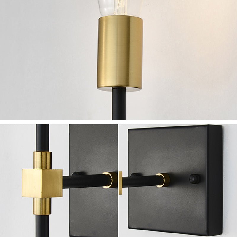 Modern Metal Wall Sconce Linear Shape Vanity Lamp for Bathroom