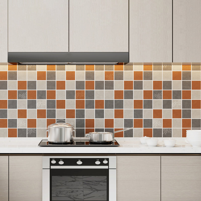 Modern Kitchen Backsplash Tile Waterproof Peel and Stick Mosaic Tile