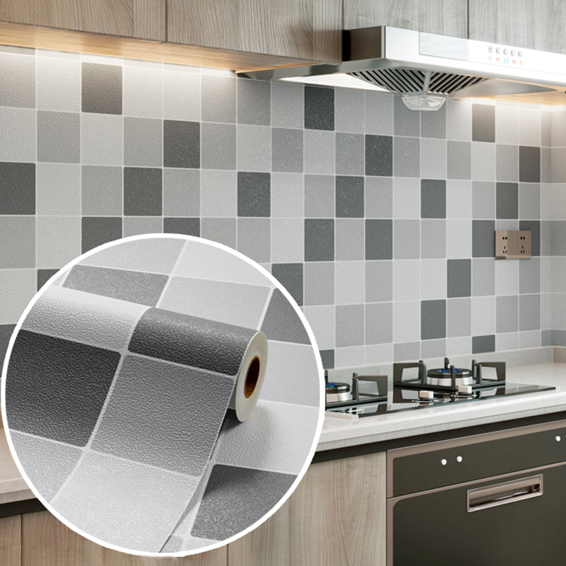 Modern Kitchen Backsplash Tile Waterproof Peel and Stick Mosaic Tile