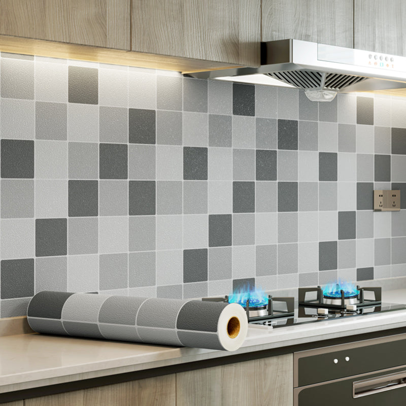 Modern Smooth Mosaic Tile Peel and Stick Wall Tile for Kitchen