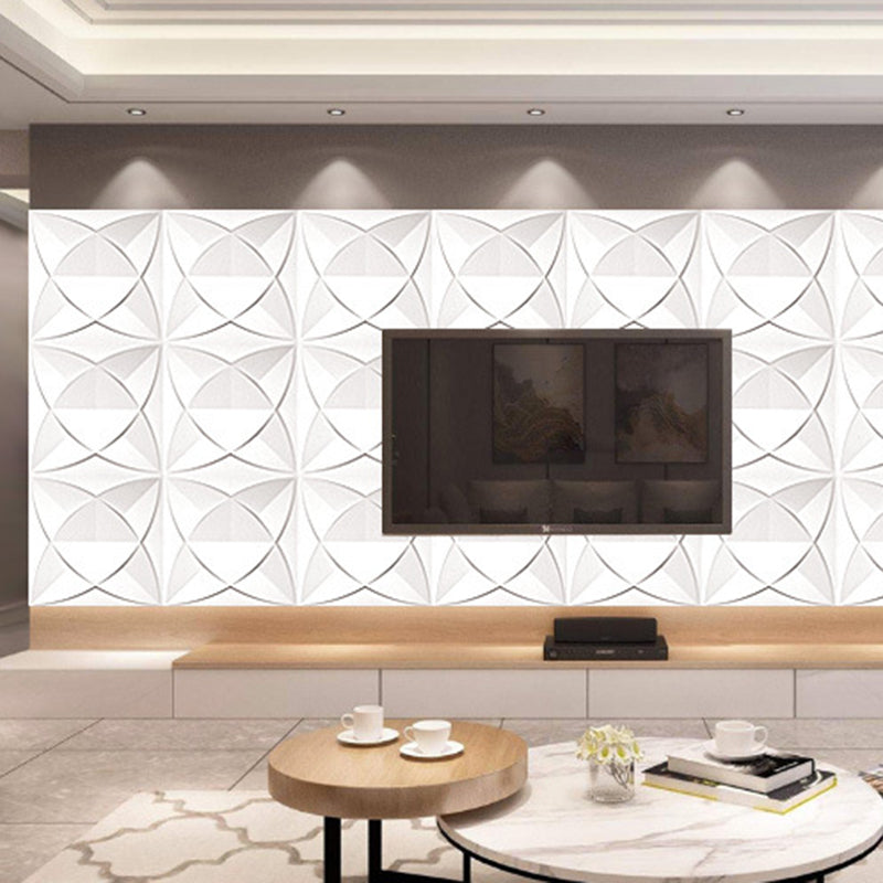 Modern Wall Paneling Peel and Stick Geometric Pattern Wall Paneling