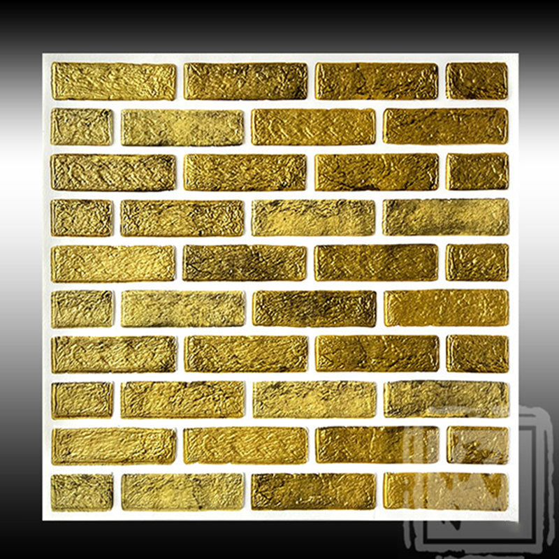 Industrial Style 3D Wall Plank Brick Wall Panels Peel Stick Installation