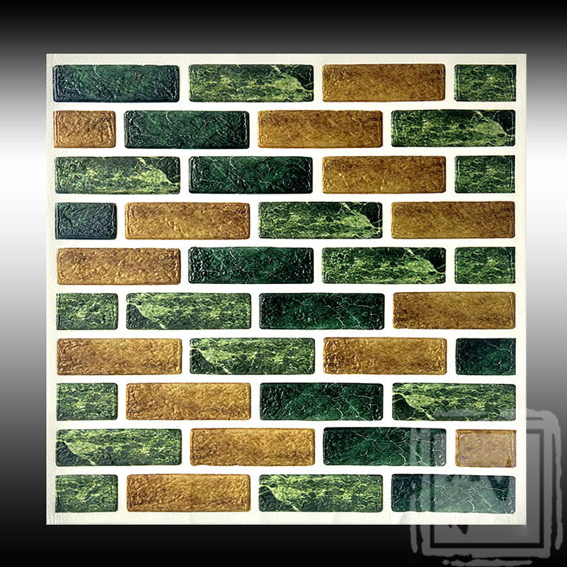 Industrial Style 3D Wall Plank Brick Wall Panels Peel Stick Installation