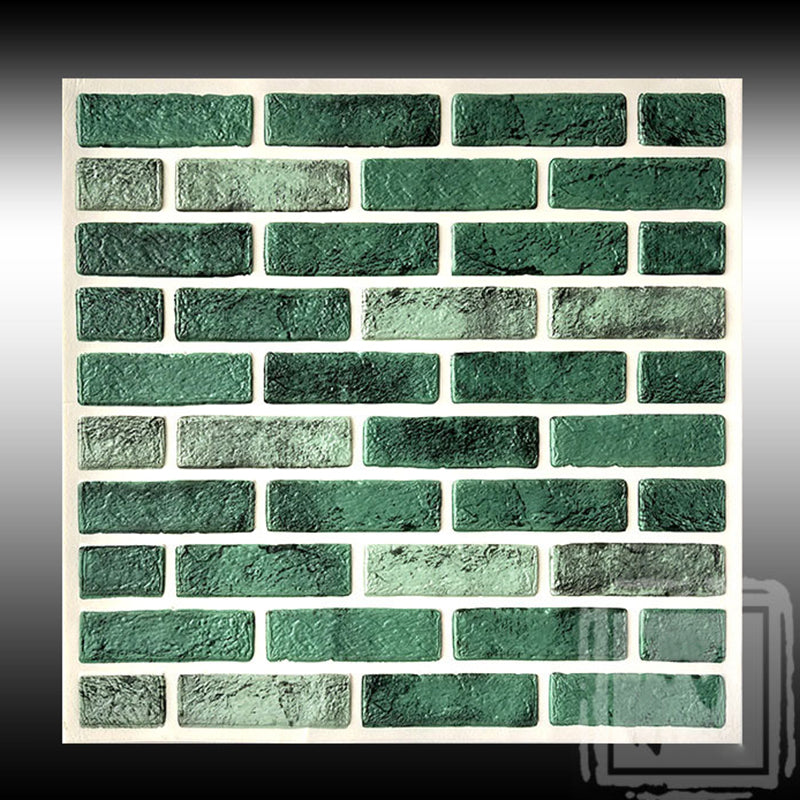 Industrial Style 3D Wall Plank Brick Wall Panels Peel Stick Installation