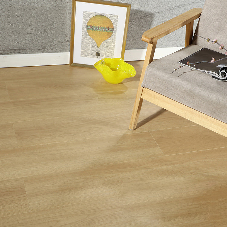 Modern Solid Color Click Lock Water-Resistant Textured Laminate Flooring