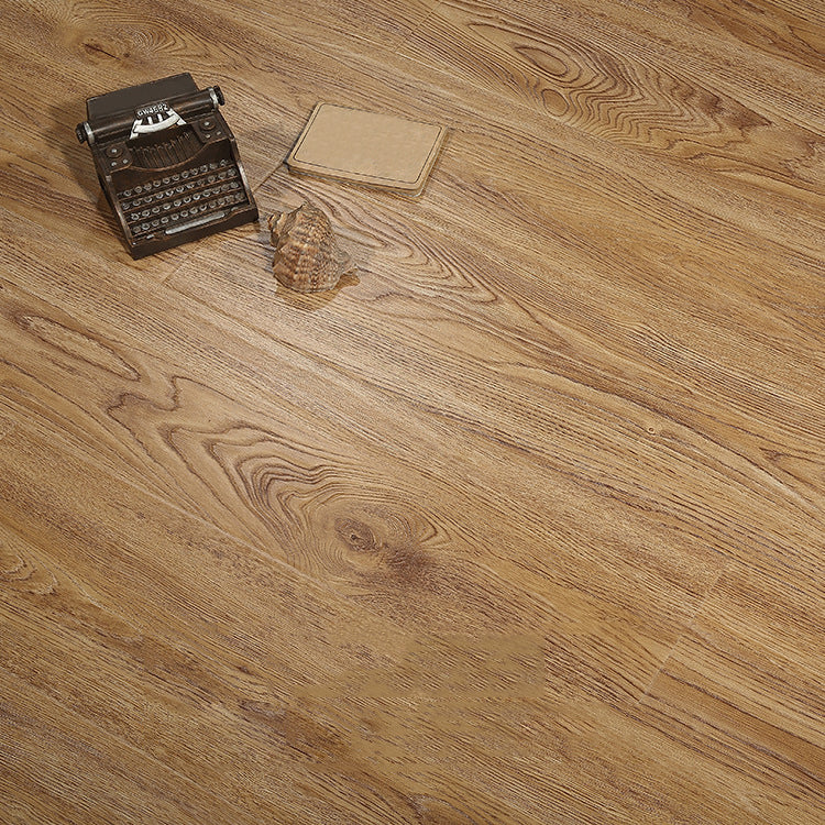 Brown Laminate Flooring Scratch Resistant Natural Oak Laminate with Click Lock