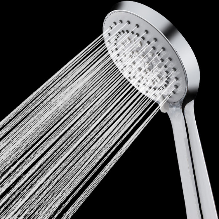 Contemporary Handheld Shower Head High Flow 5-Spray Patterns Wall-Mount Showerhead