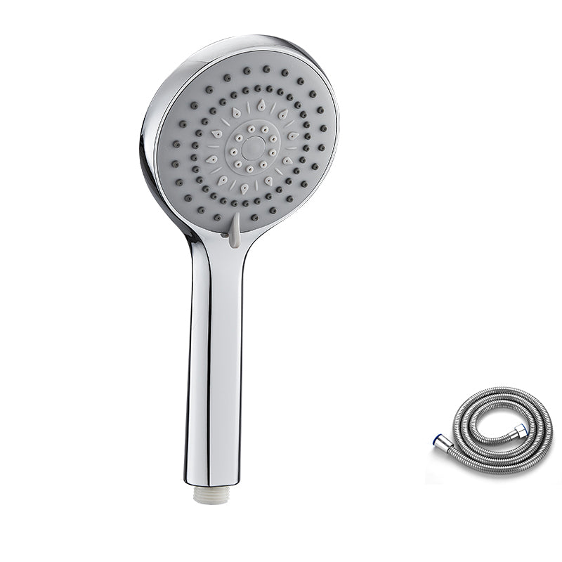 Contemporary Handheld Shower Head High Flow 5-Spray Patterns Wall-Mount Showerhead