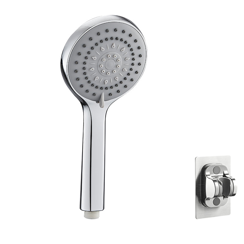 Contemporary Handheld Shower Head High Flow 5-Spray Patterns Wall-Mount Showerhead