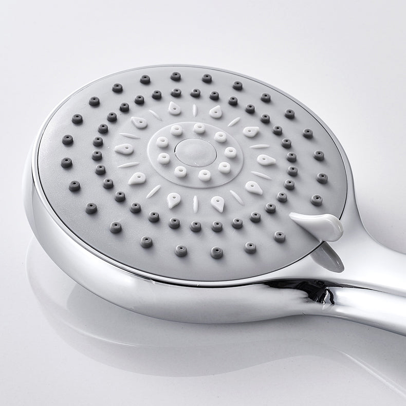 Contemporary Handheld Shower Head High Flow 5-Spray Patterns Wall-Mount Showerhead