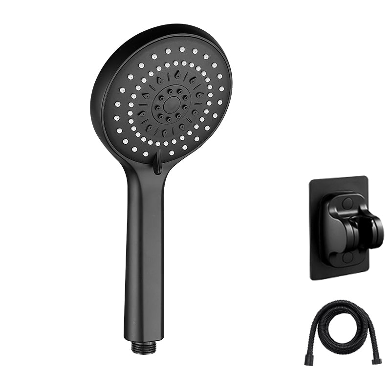 Contemporary Handheld Shower Head High Flow 5-Spray Patterns Wall-Mount Showerhead