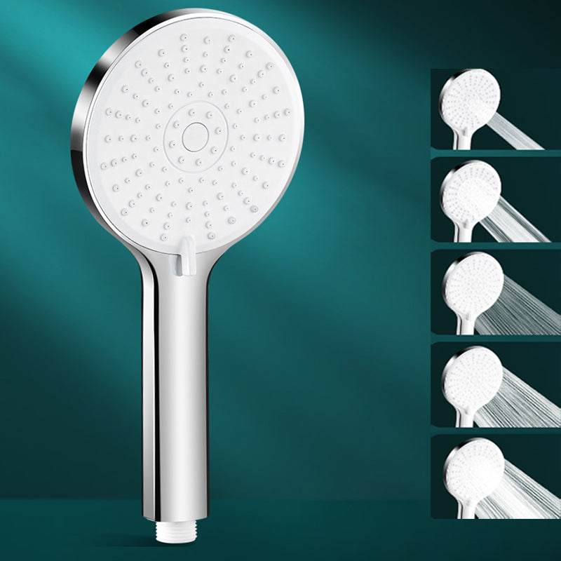 5-Spray Patterns Handheld Shower Head High Flow Wall-Mount Showerhead