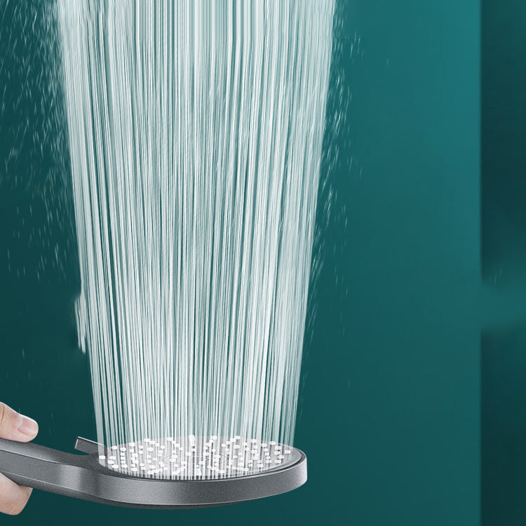 5-Spray Patterns Handheld Shower Head High Flow Wall-Mount Showerhead