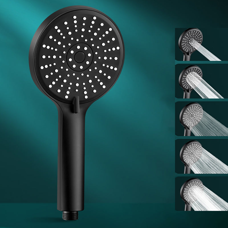 5-Spray Patterns Handheld Shower Head High Flow Wall-Mount Showerhead