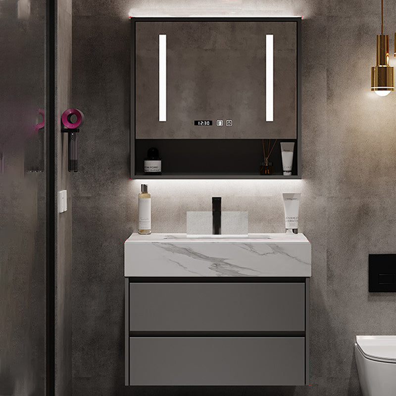 Modern Wall-Mounted Vanity Mirror Cabinet Sink Bathroom Vanity Cabinet