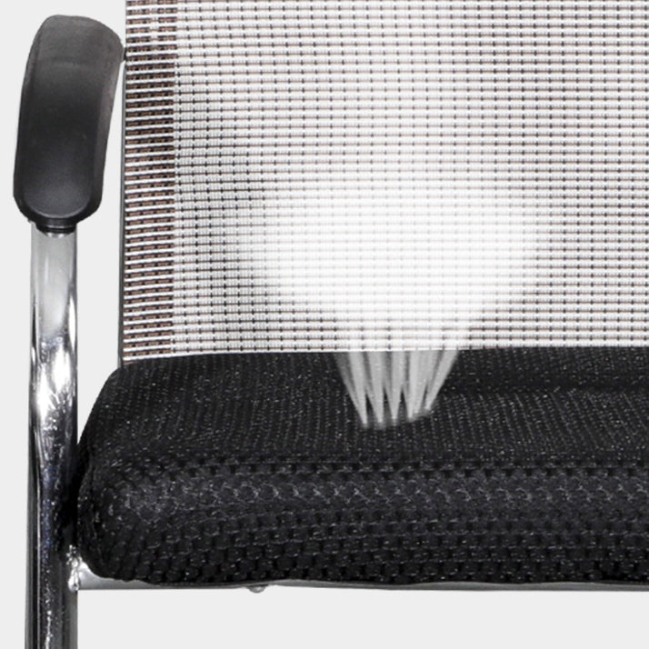 Modern Fixed Arms Office Chair Mesh-back Task Chair for Office