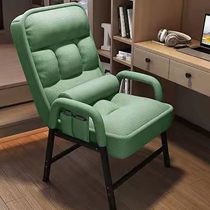 Contemporary Arm Chair Adjustable Back Height Arm Chair with Upholstered