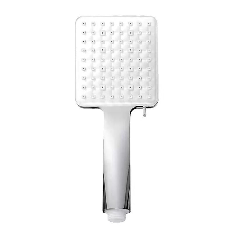 Square Modern Handheld Shower Head Leak Resistant Wall-Mount Showerhead