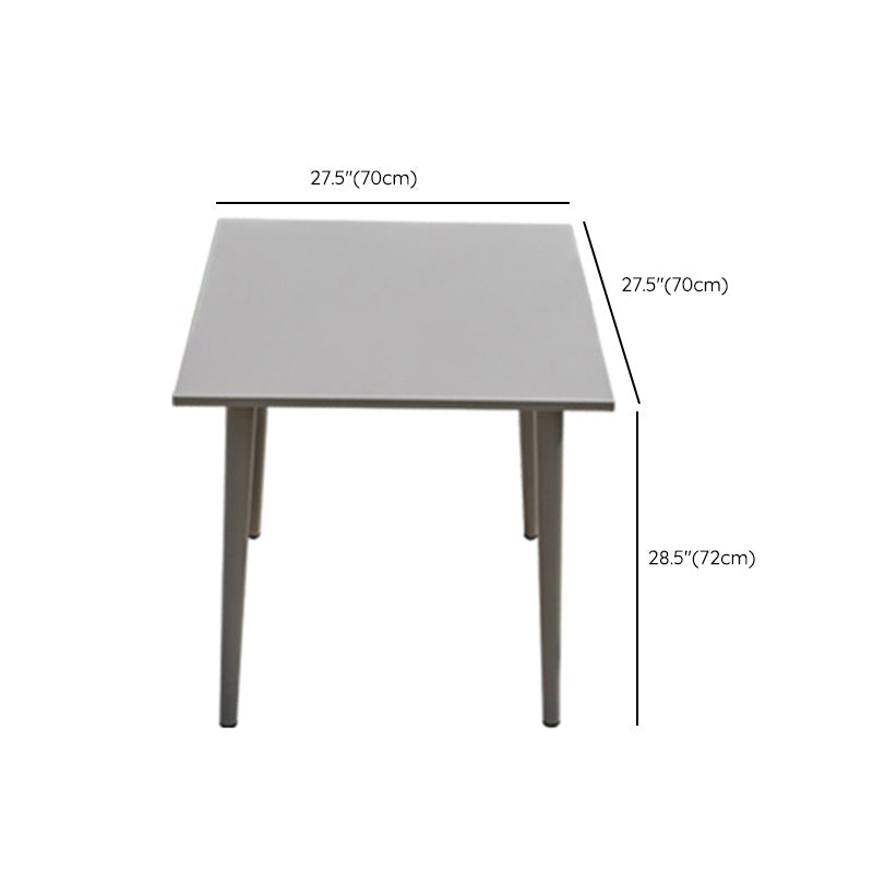 Contemporary Stone Dining Table Water Resistant Dining Table