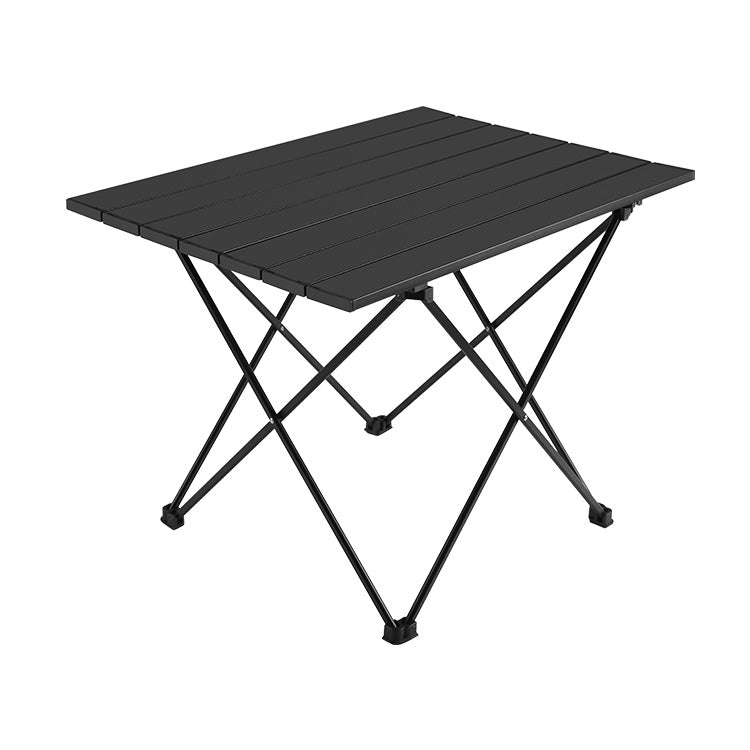 Contemporary Rectangle Metal Camping Table Scratch Resistant Camping Table