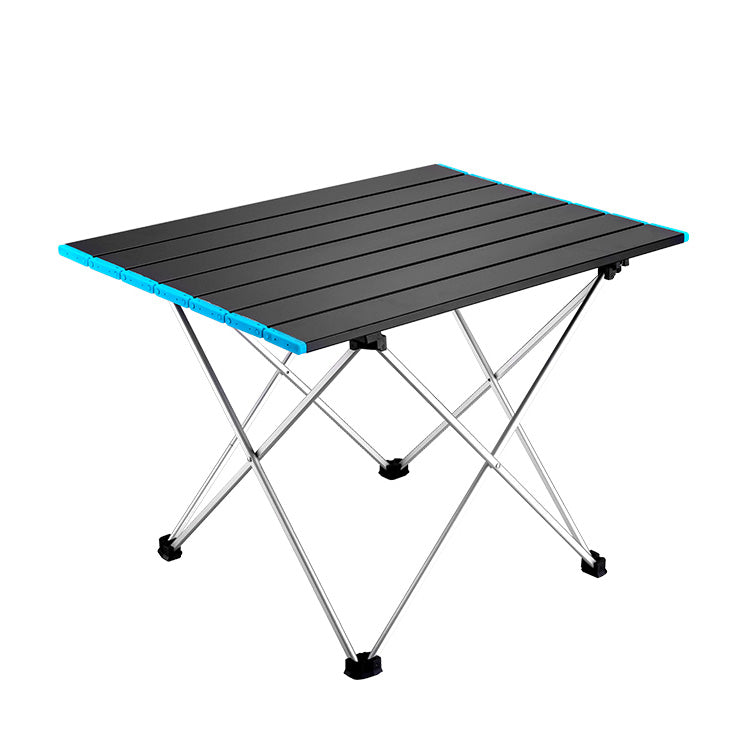 Contemporary Rectangle Metal Camping Table Scratch Resistant Camping Table