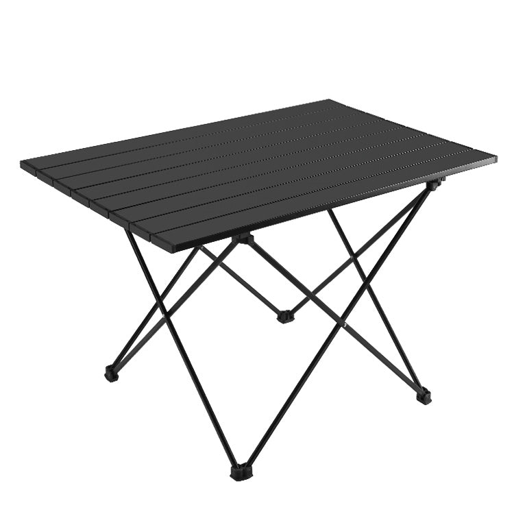 Contemporary Rectangle Metal Camping Table Scratch Resistant Camping Table