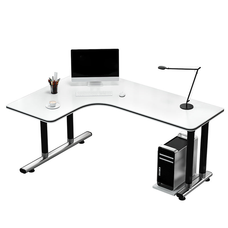 Contemporary L-Shape Office Desk Wooden Writing Desk for Office