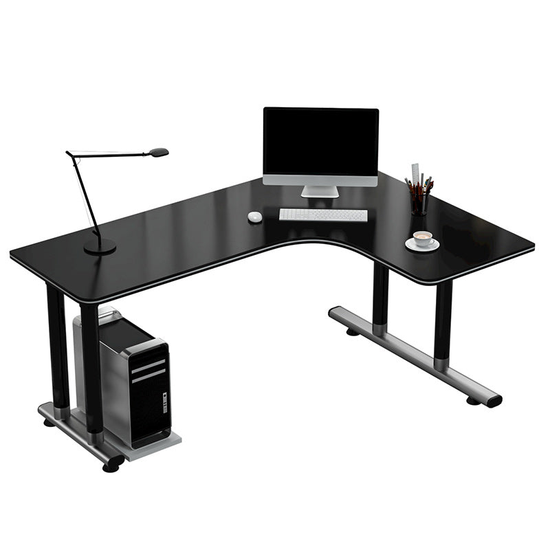 Contemporary L-Shape Office Desk Wooden Writing Desk for Office