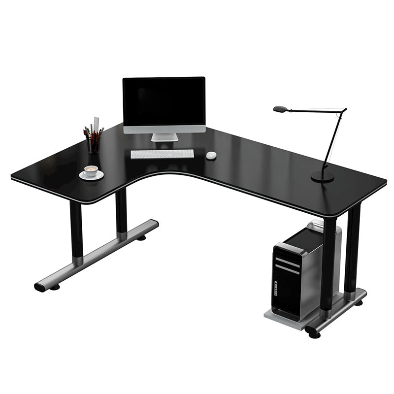 Contemporary L-Shape Office Desk Wooden Writing Desk for Office