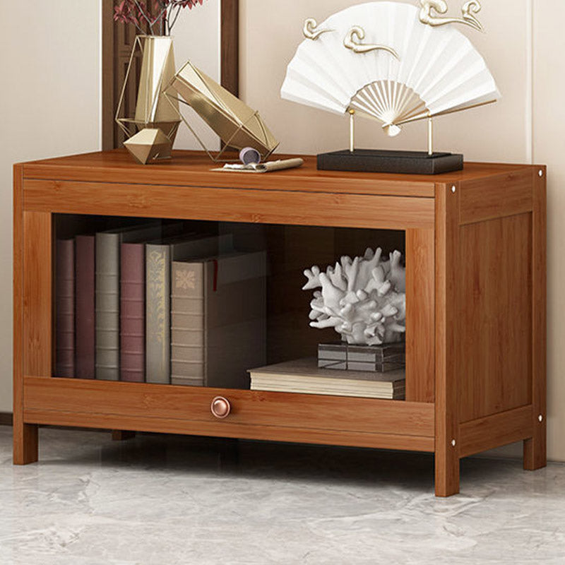 Modern Style Sideboard Brown Bamboo Sideboard for Kitchen Use