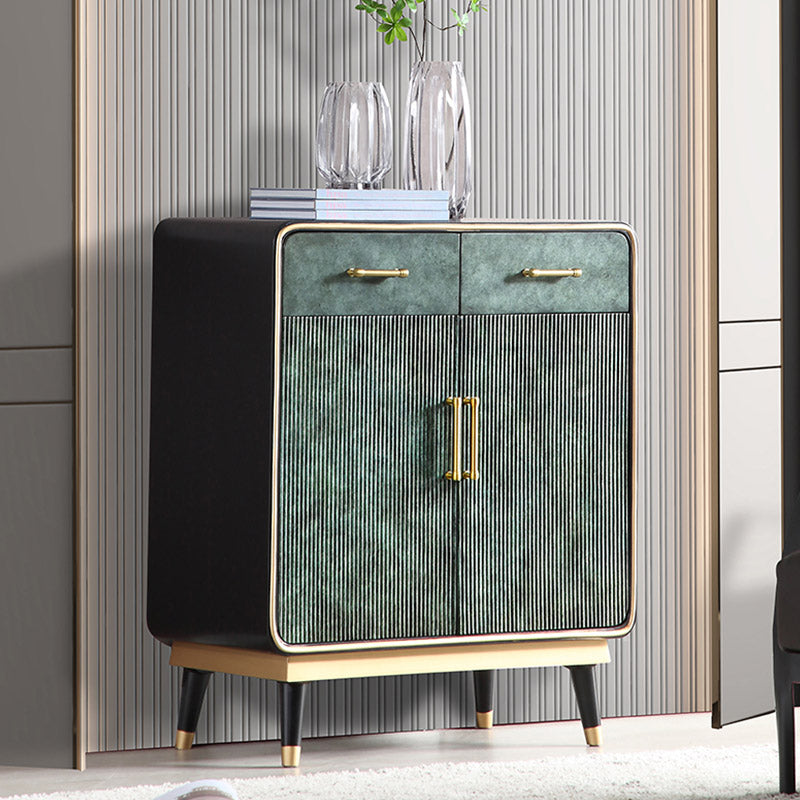 Modern and Contemporary Credenza Stone Dining Buffet with Drawers and Cabinets