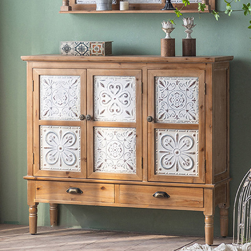 Modern Style Sideboard Solid Wood Side Board for Kitchen Use