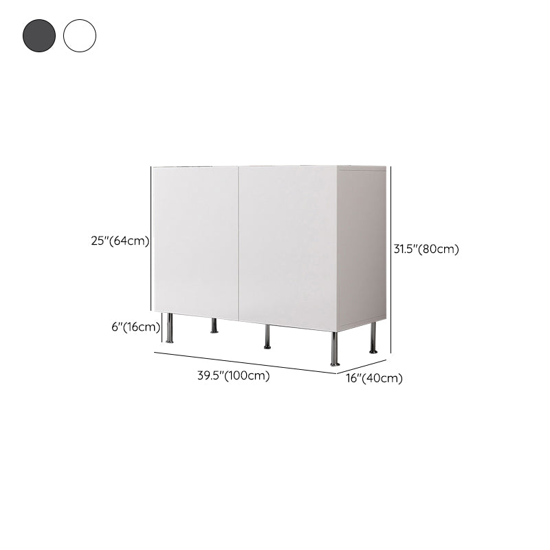 Adjustable Cabinets Sideboard Engineered Wood Sideboard for Living Room