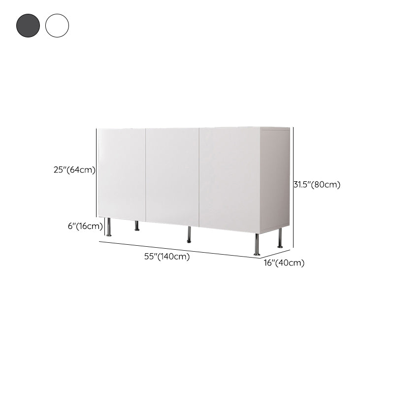 Adjustable Cabinets Sideboard Engineered Wood Sideboard for Living Room