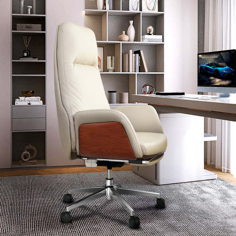 Modern No Arm Executive Chair Adjustable Height Managers Chair for Office