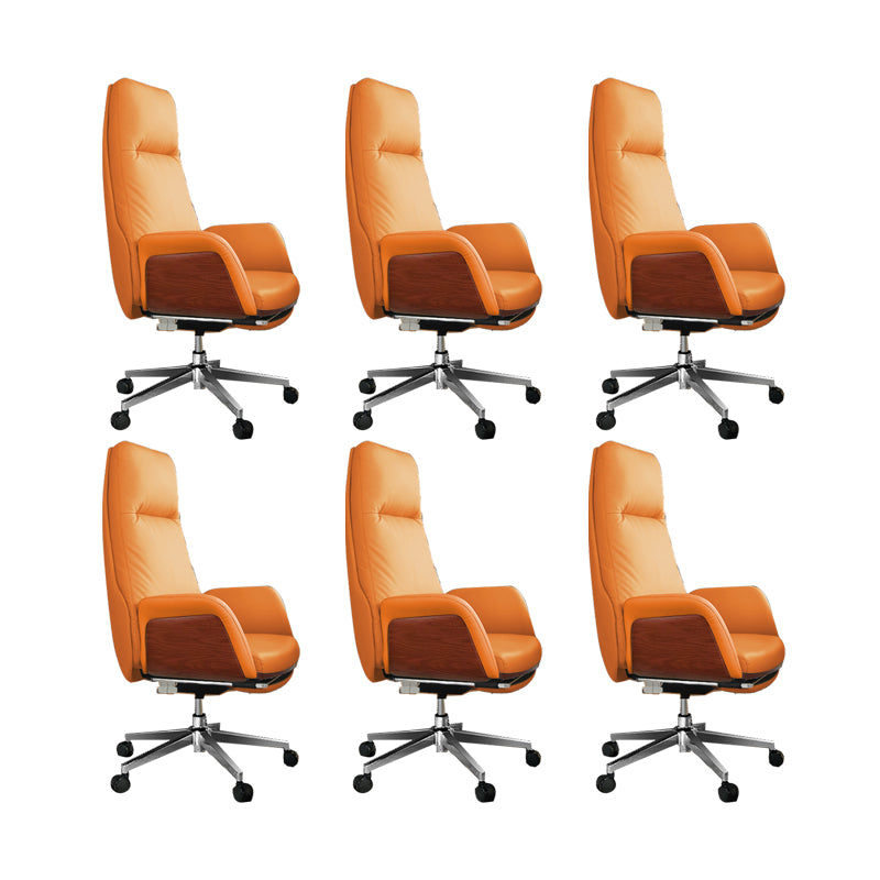 Modern No Arm Executive Chair Adjustable Height Managers Chair for Office