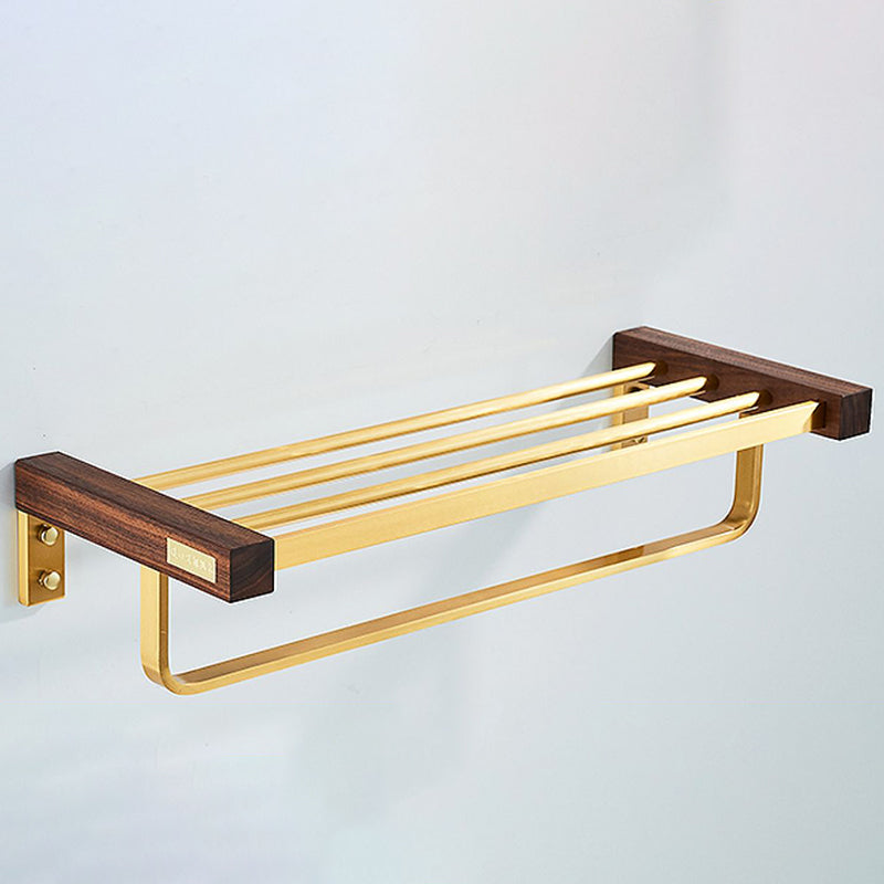 Modern Gold Bath Hardware Set Bath Shelf Paper Holder Bathroom Accessory Set