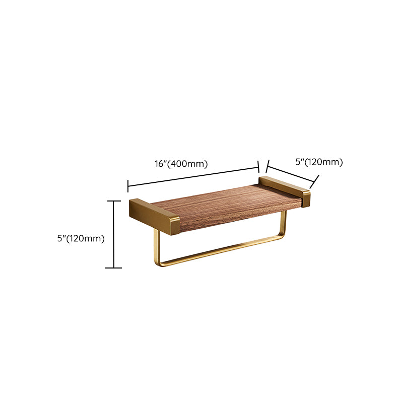 Modern Gold Bath Hardware Set Bath Shelf Paper Holder Bathroom Accessory Set