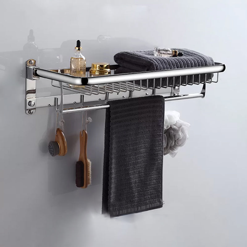 Modern Stainless Steel Bathroom Set Paper Holder Bath Shelf Bathroom Hardware