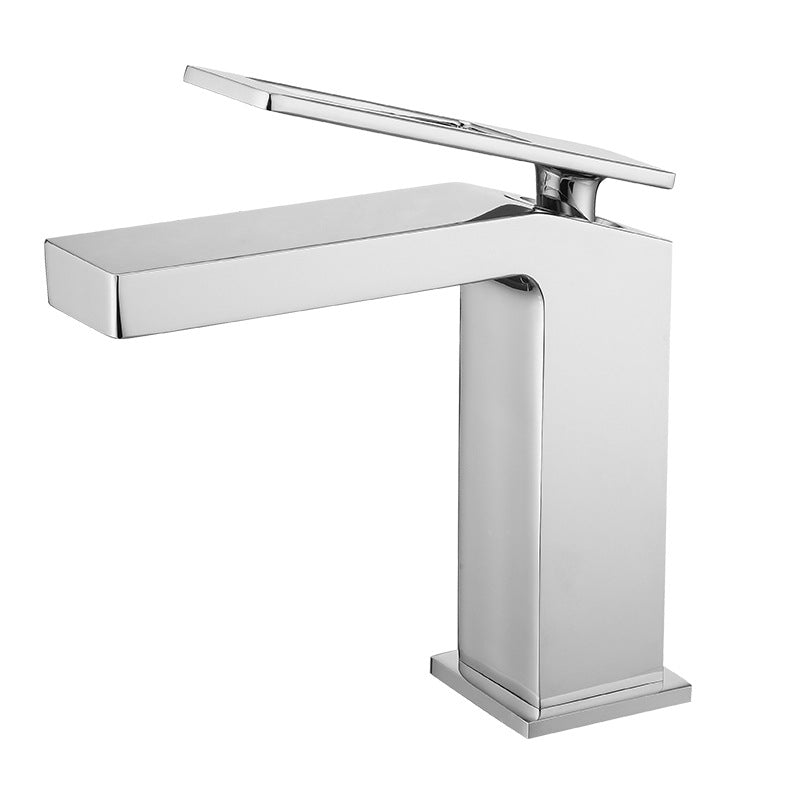 Lever Handle Faucet Glam Style Vessel Sink Faucet for Bathroom