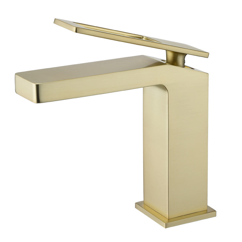 Lever Handle Faucet Glam Style Vessel Sink Faucet for Bathroom