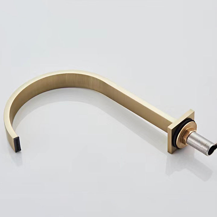 Modern Style Faucet Widespread Faucets with Double Cross Handles